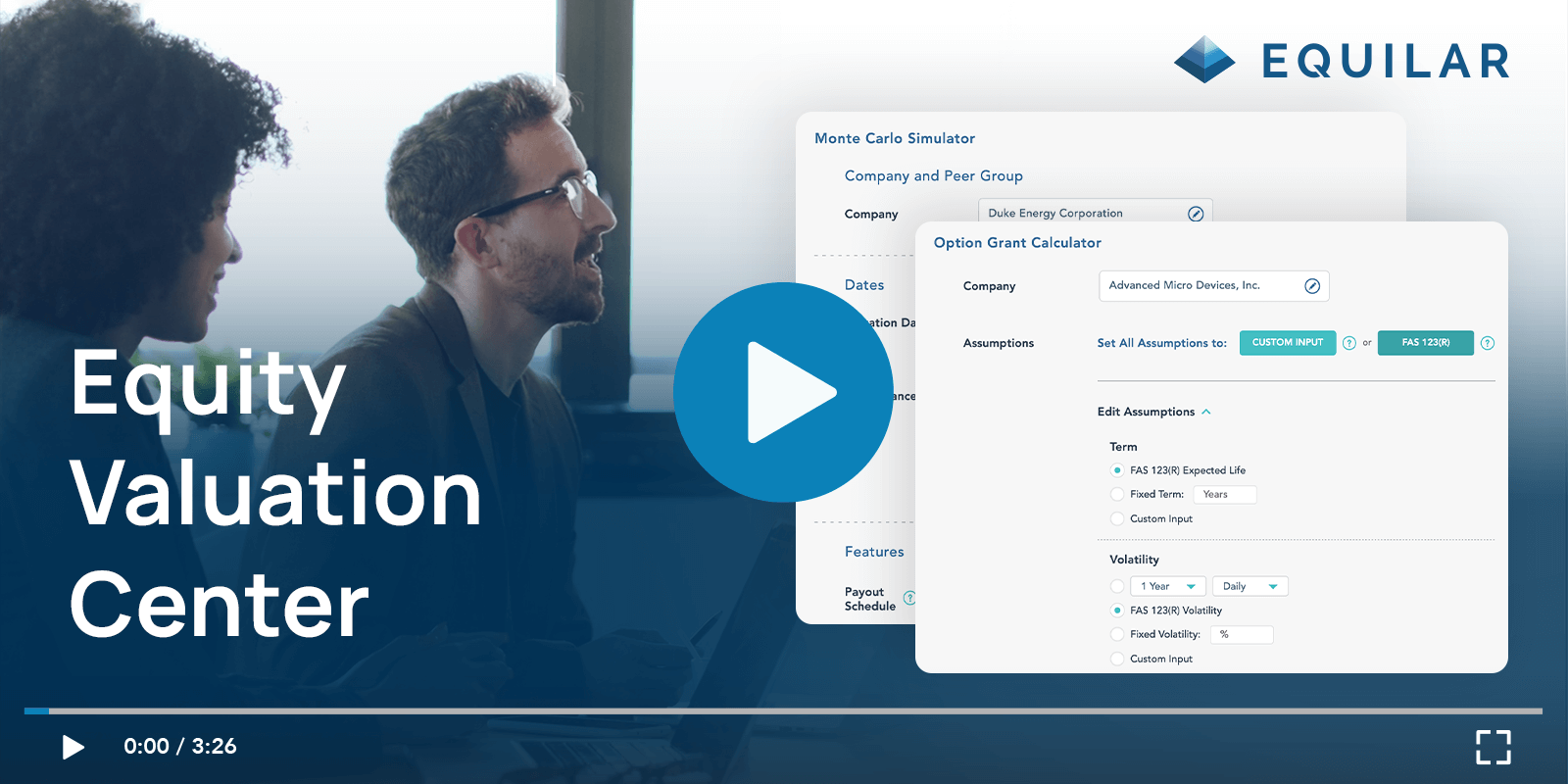 Equity Valuation Center Demo Thumbnail